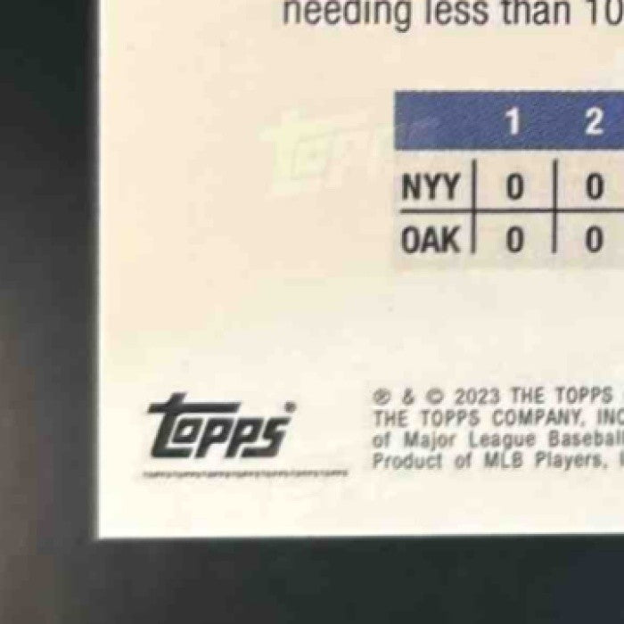 2023 Topps Now Domingo German #506 New York Yankees