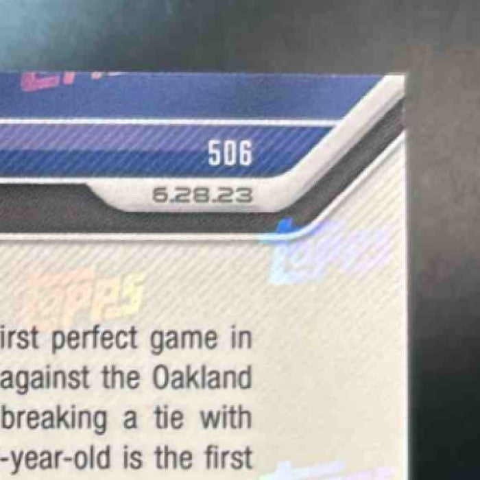 2023 Topps Now Domingo German #506 New York Yankees