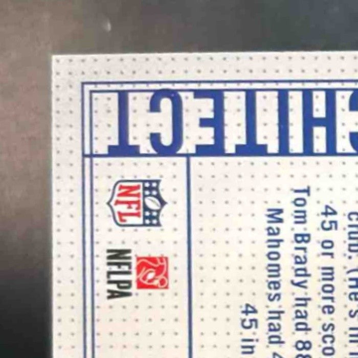 2025 Panini Mahomes Patrick II Touchdown Architect #TA-7 Kansas City Chiefs