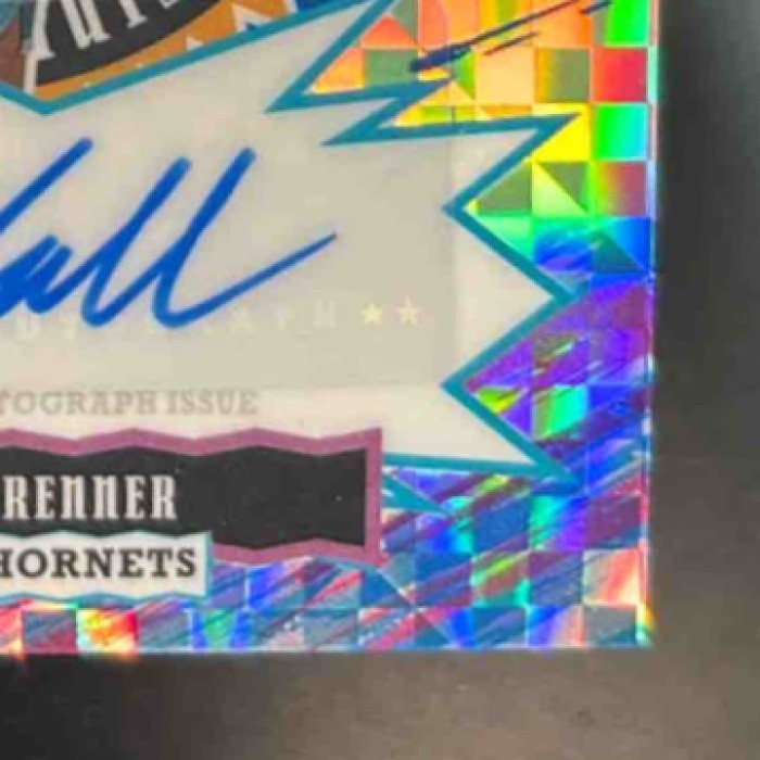 2025-26 Topps Finest Ryan Kalkbrenner Auto Blue XFractor /99 RC Charlotte Hornet