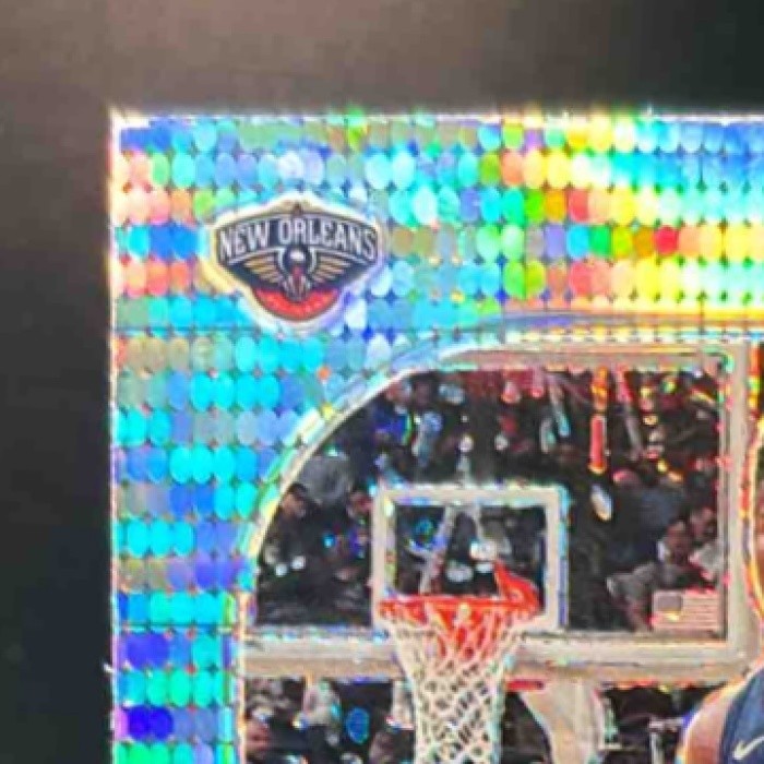 2019-20 Hoops Premium Stock Zion Williamson Prizms Pulsar #258 RC Pelicans