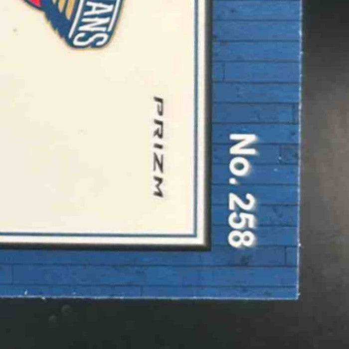 2019-20 Hoops Premium Stock Zion Williamson Prizms Pulsar #258 RC Pelicans