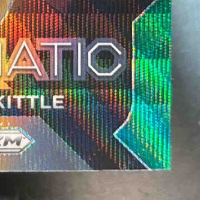2023 Panini Prizm George Kittle Prizmatic Green Wave #18 San Francisco 49ers
