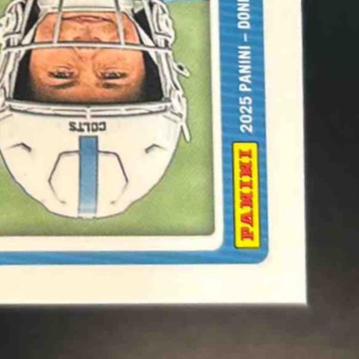 2025 Panini Donruss Optic Riley Leonard Blue Hyper Prizm #255 Indianapolis Colts