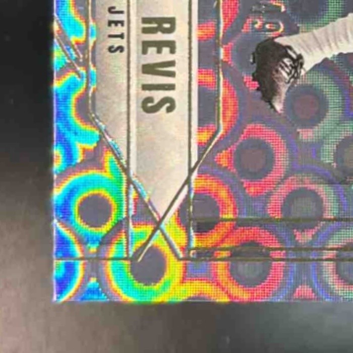 2025 Panini Donruss Elite Darrelle Revis Lavender Pyramids /649 #4 New York Jets