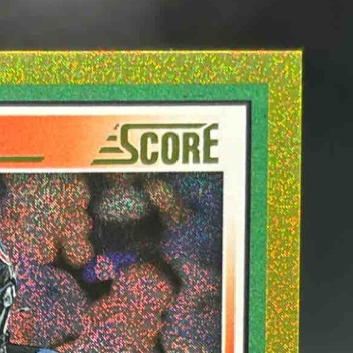 2025 Panini Score DJ Moore Dots Gold /499 #254 Chicago Bears