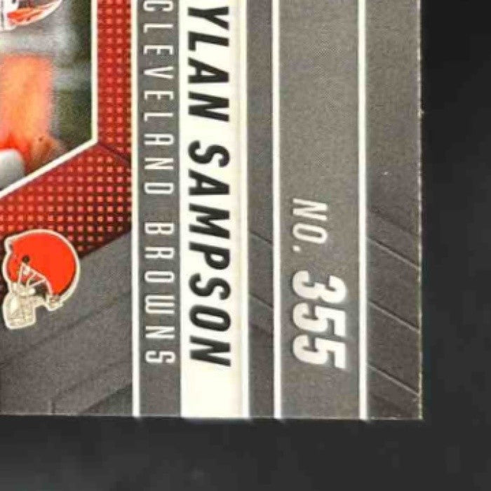 2025 Panini Mosaic Dylan Sampson Rookie Auto #355 RC Cleveland Browns