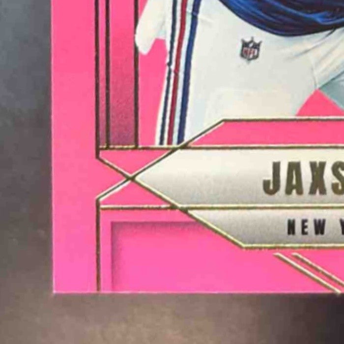 2025 Panini Donruss Elite Jaxson Dart Rookies Pink #103 RC New York Giants