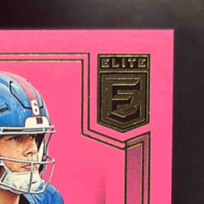 2025 Panini Donruss Elite Jaxson Dart Rookies Pink #103 RC New York Giants