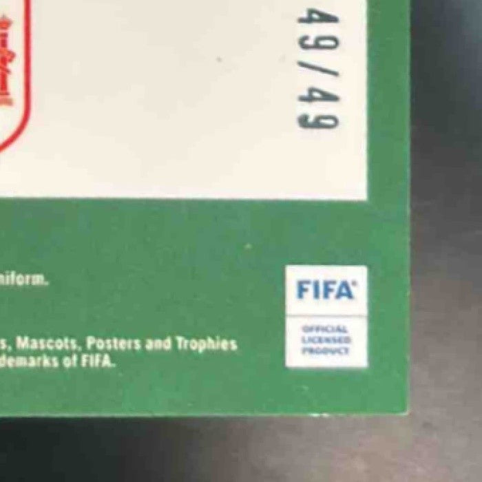 2023-24 Panini Donruss Gavi Optic Teal Mojo 49/49 #55 BOOK END Spain