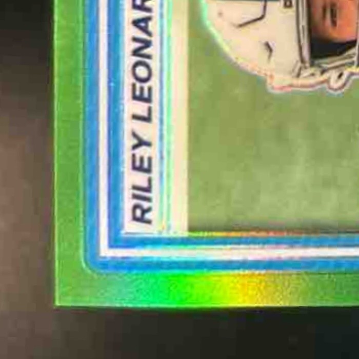 2025 Donruss Optic Riley Leonard Neon Green Prizm /199 #255 Indianapolis Colts