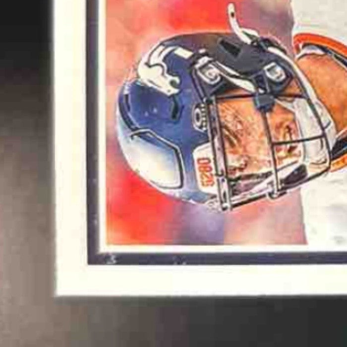 2025 Panini Score Riley Moss Dots Blue /399 #251 Denver Broncos