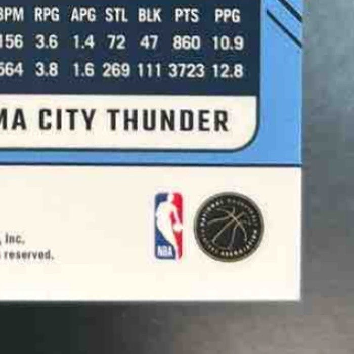 2024-25 Donruss Optic Luguentz Dort Orange Shock /225 #130 Oklahoma City Thunder