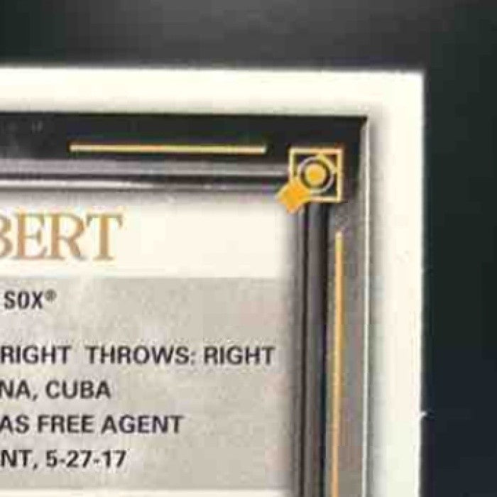 2021 Topps Gallery Luis Robert Green Pattern /99 #30 Chicago White Sox