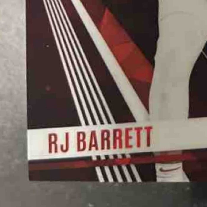 2023-24 Panini Phoenix RJ Barrett Maroon Ice /275 #74 Toronto Raptors