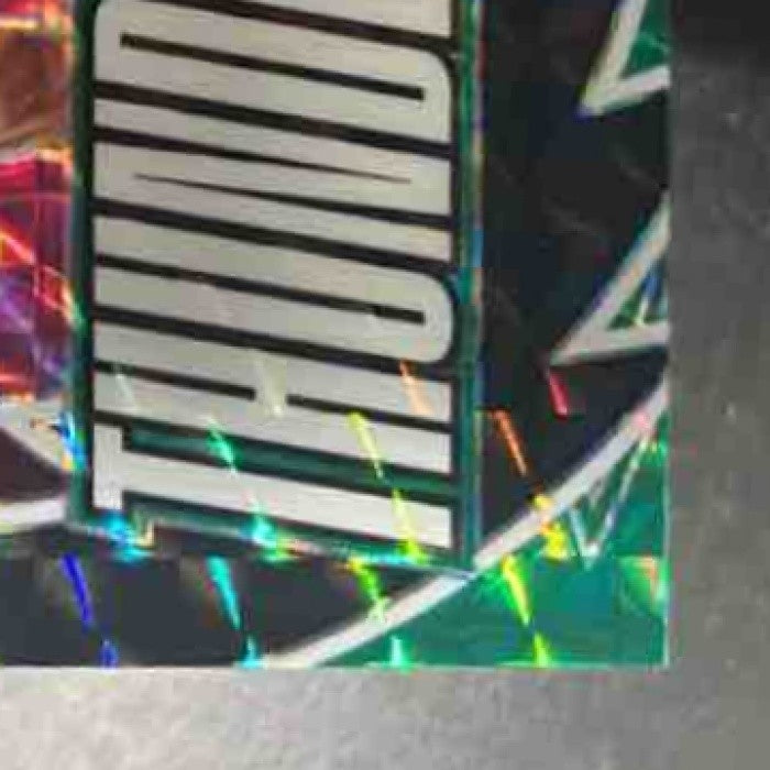 2023-24 Panini Mosaic LeBron James Thunder Road Green #9 Los Angeles Lakers