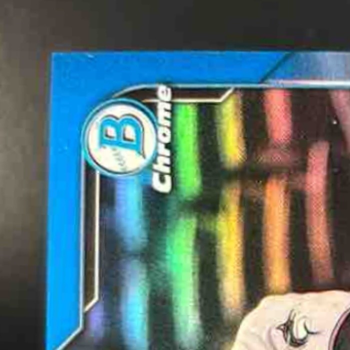 2022 Bowman Chrome Bryan De La Cruz Blue /150 #52 RC Miami Marlins
