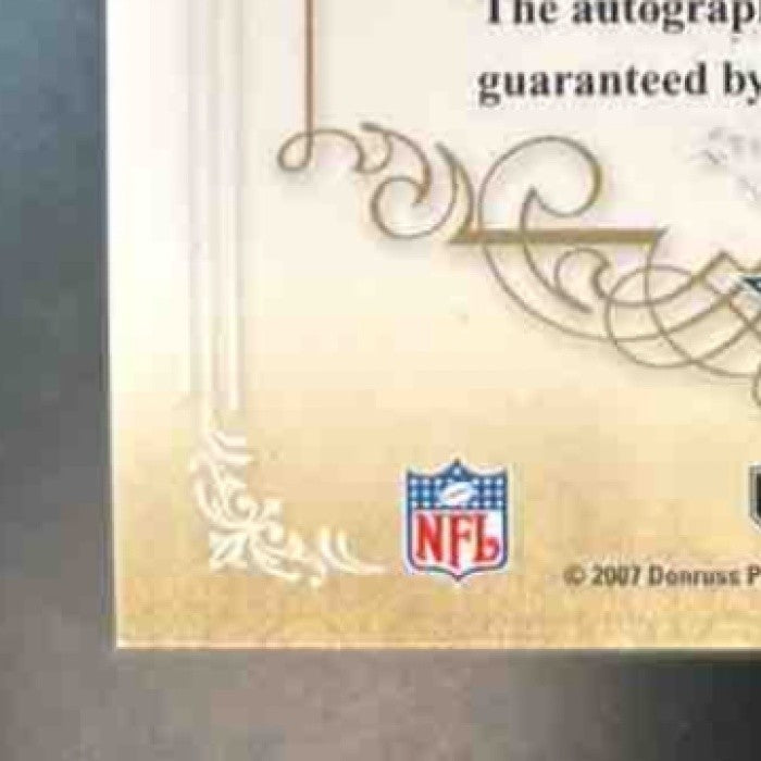2007 Playoff National Treasures Anthony Spencer /299 #195 Auto RC Dallas Cowboy