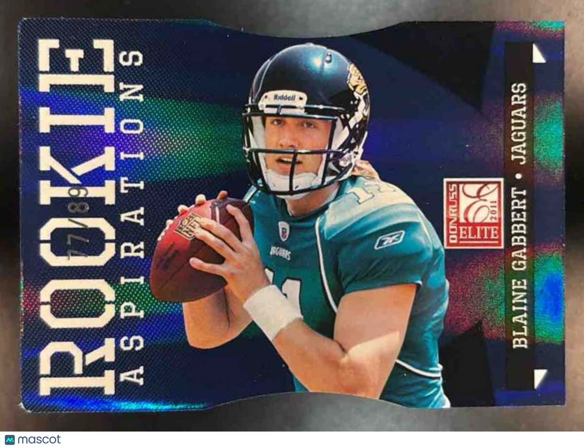 2011 Donruss Elite Blaine Gabbert Aspirations /89 #111 RC Jacksonville Jaguars
