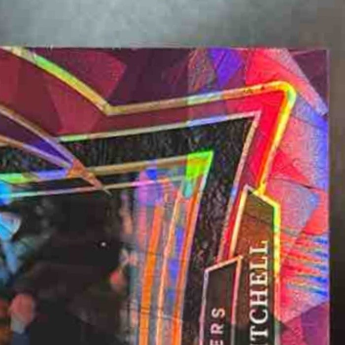 2024-25 Select Donovan Mitchell Purple Cracked Ice /99 #21 Cleveland Cavaliers