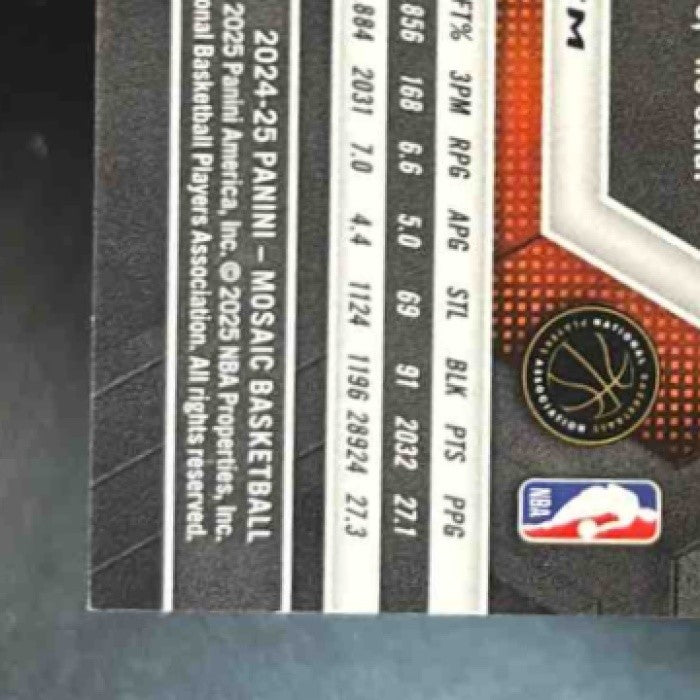 2024-25 Panini Mosaic Kevin Durant Choice Blue /45 #112 Phoenix Suns