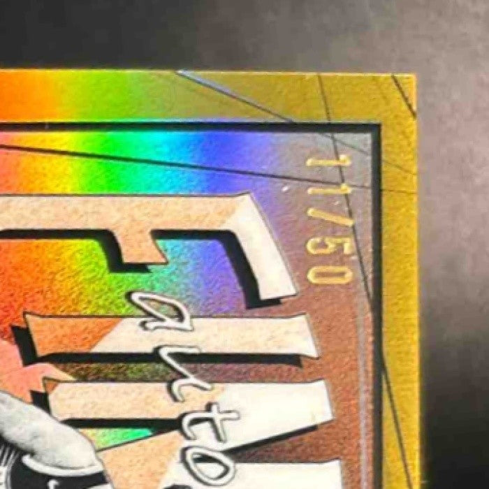 2025-26 Topps Finest Oso Ighodaro Auto Gold Refractor /50 Phoenix Suns