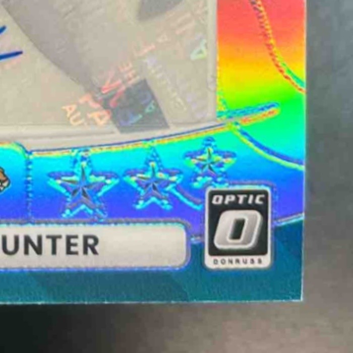 2025 Donruss Optic Travis Hunter Rookie Recruit Auto /199 RC Jacksonville Jaguar