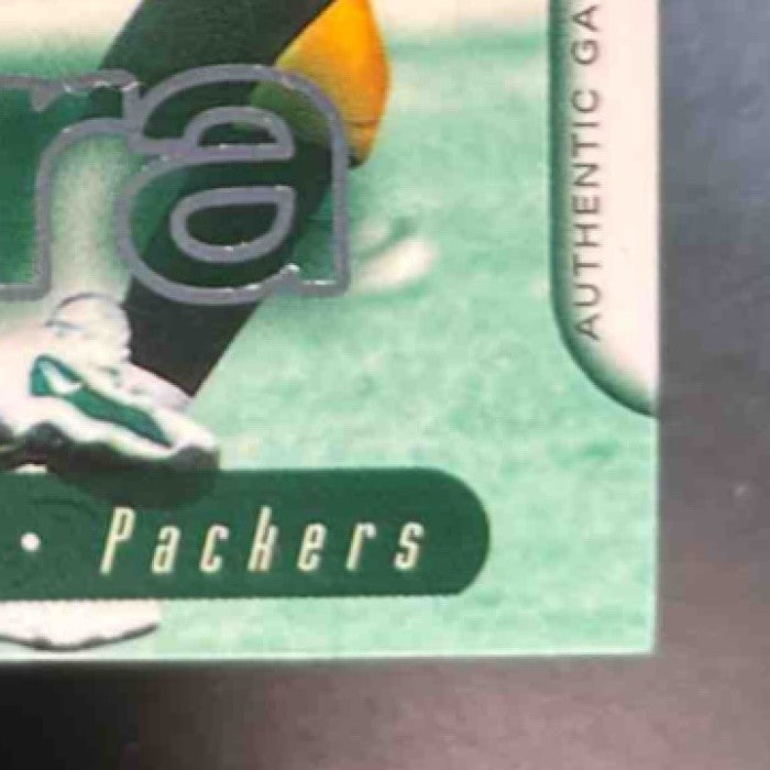 2002 Fleer Box Score Brett Favre QBXtra Jerseys #NNO MEM Green Bay Packers