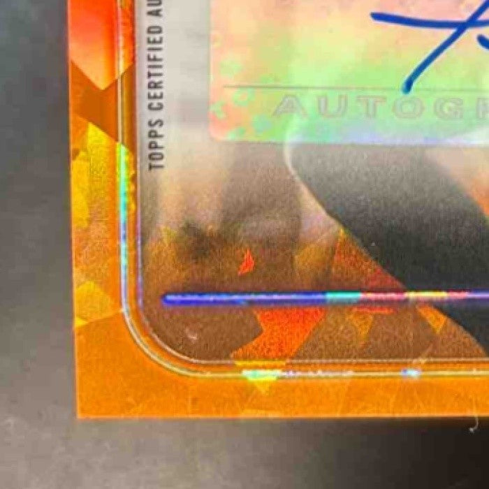 2024 Topps Chrome Sapphire Edition Todd Heap Auto Orange Refractor /25 #BA-THE
