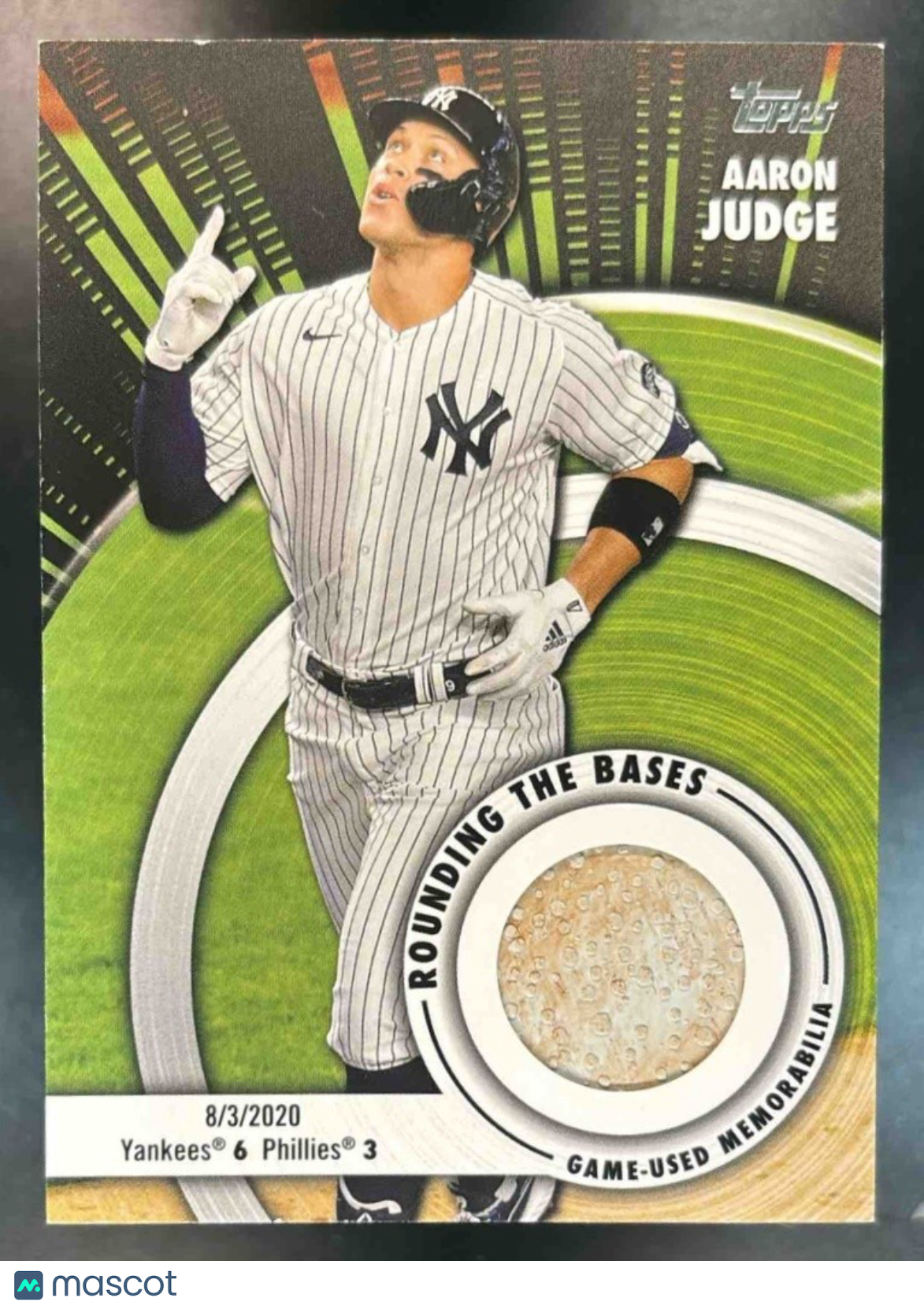 2024 Topps Aaron Judge Rounding the Bases Relics #RTB-AJ MEM New York Yankees