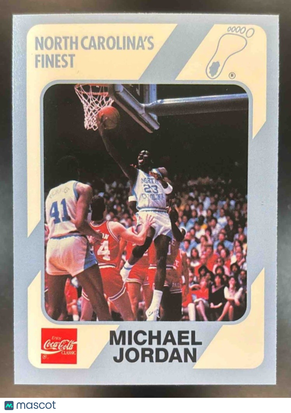 1989 Collegiate Collection North Carolinas Finest Michael Jordan #14 Tar Heels