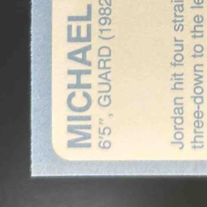1989 Collegiate Collection North Carolinas Finest Michael Jordan #14 Tar Heels