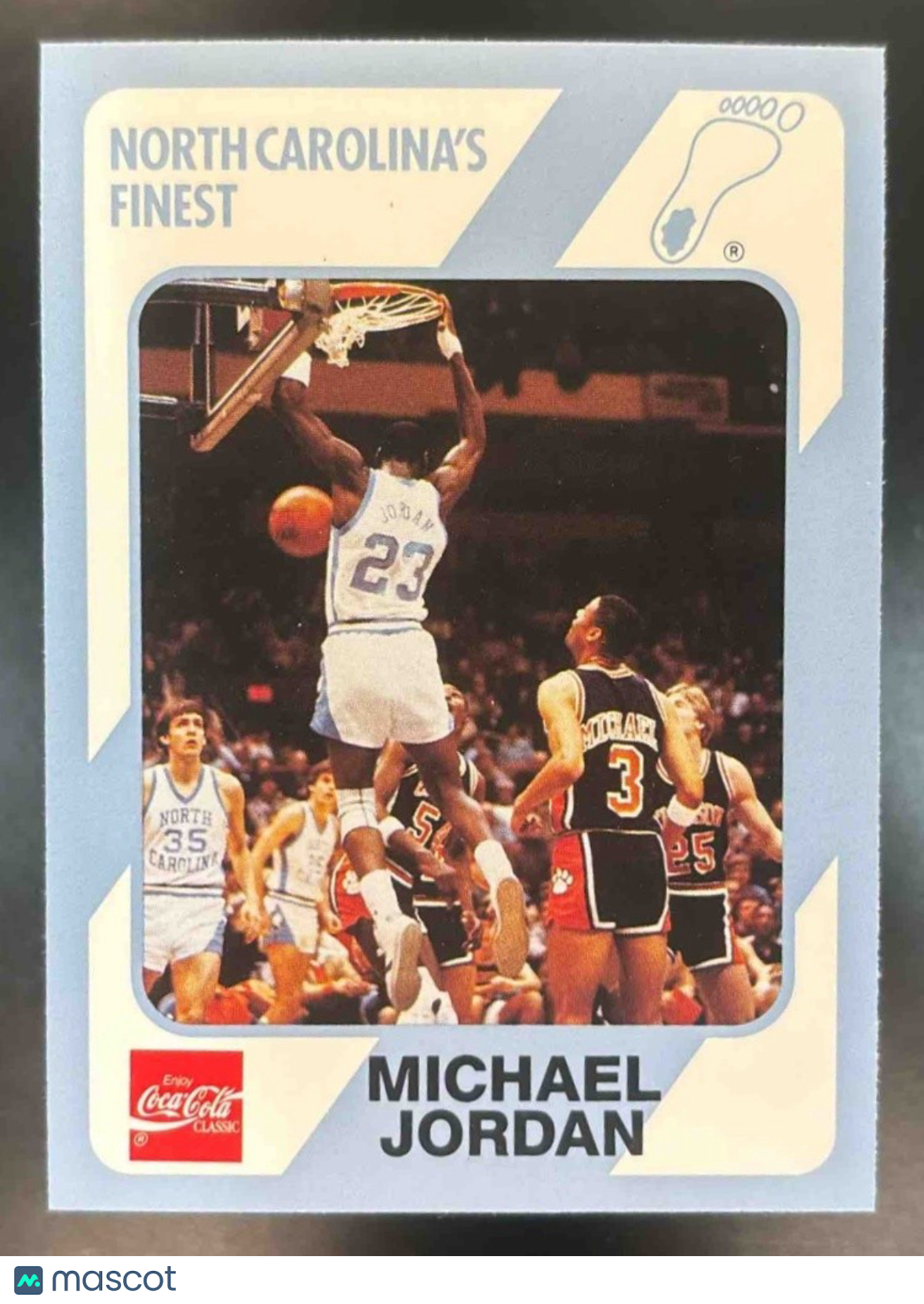 1989 Collegiate Collection North Carolina's Finest Michael Jordan #15 Tar Heels