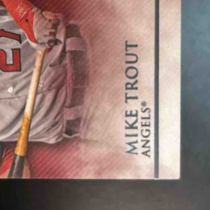 2017 Topps Update Mike Trout MVP Award Commemorative Medallions Angels