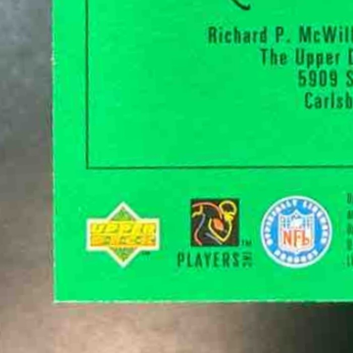1998 SP Authentic Fred Taylor Player's Ink Green RC Auto Jacksonville Jaguars