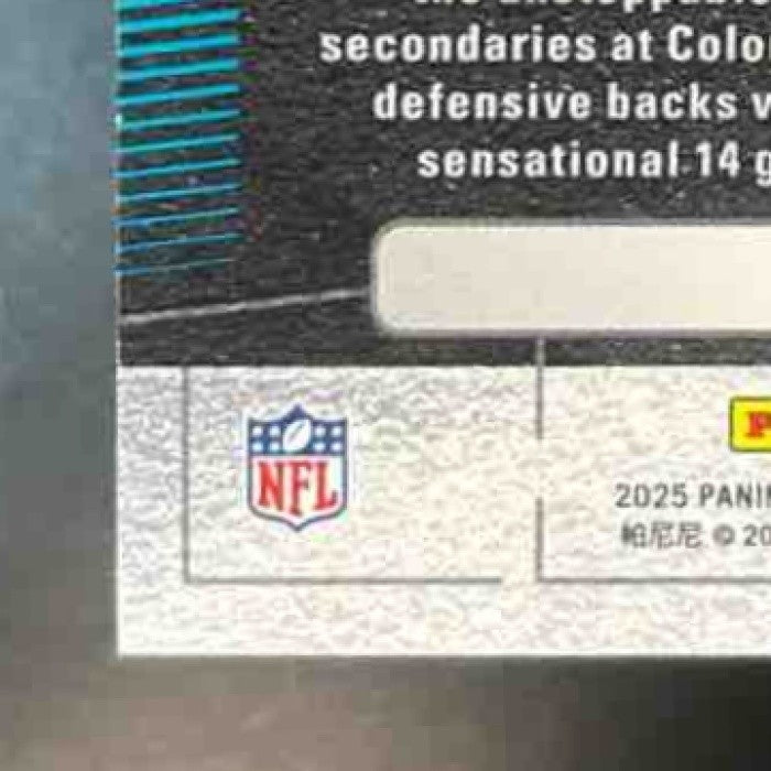 2025 Panini Black Travis Hunter Rookie Sapphire /50 #101 RC Jacksonville Jaguars