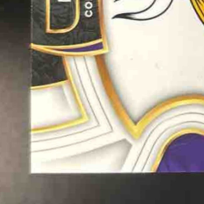 2025 Panini Select J.J. McCarthy Tie-Dye Prizm Shock /25 #63 Minnesota Vikings