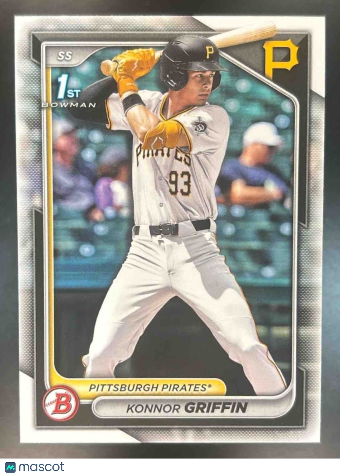 2024 Bowman Draft Konnor Griffin #BD-22 1st Prospect Pittsburgh Pirates