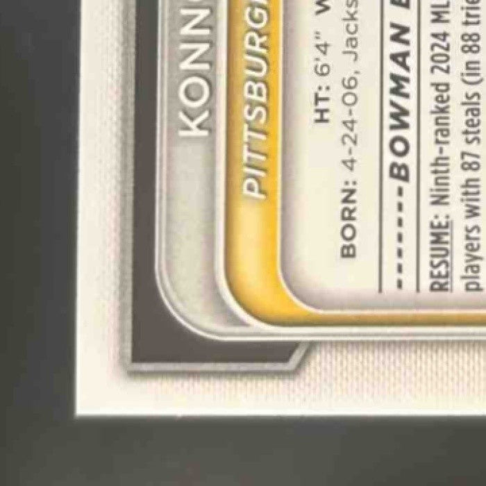 2024 Bowman Draft Konnor Griffin #BD-22 1st Prospect Pittsburgh Pirates