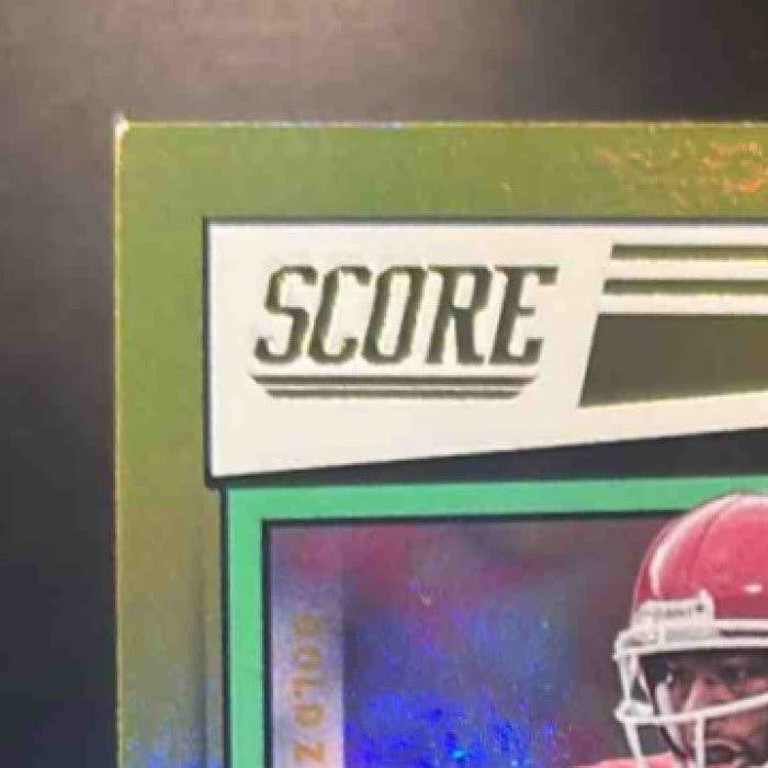 2022 Score Dante Hall Signatures Gold Zone /50 #121 Auto Kansas City Chiefs