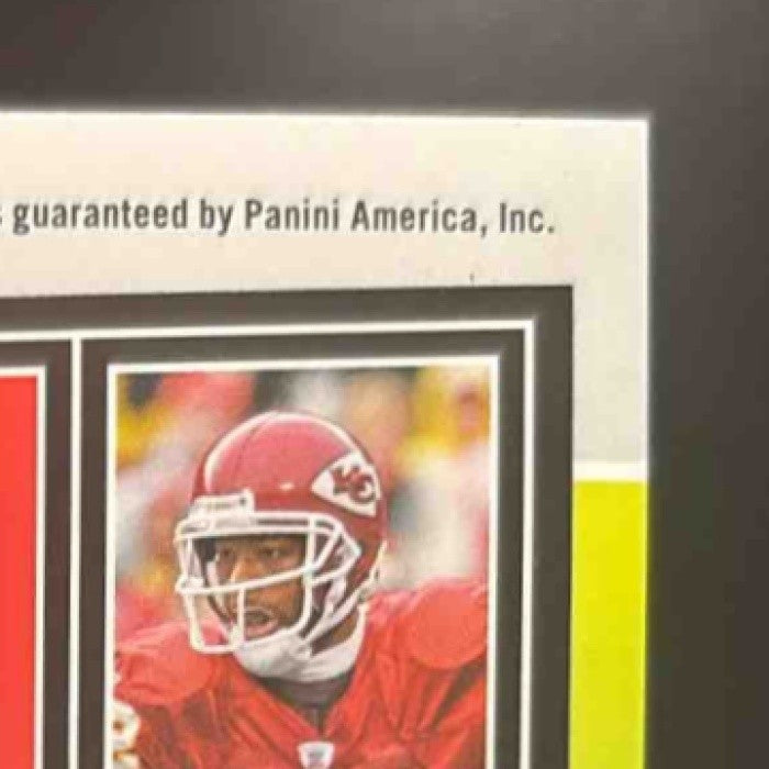 2022 Score Dante Hall Signatures Gold Zone /50 #121 Auto Kansas City Chiefs