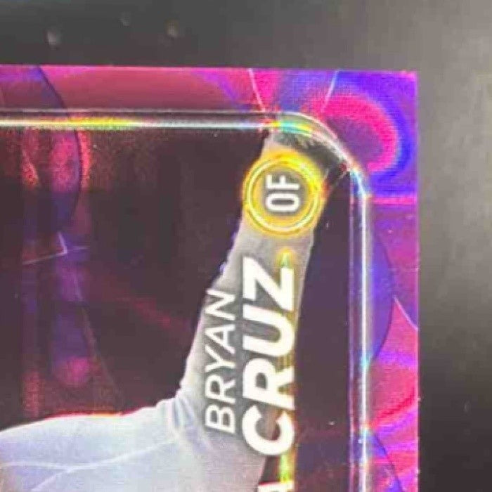 2024 Topps Chrome Update Bryan De La Cruz Lava Lamp /299 #USC126 Pirates