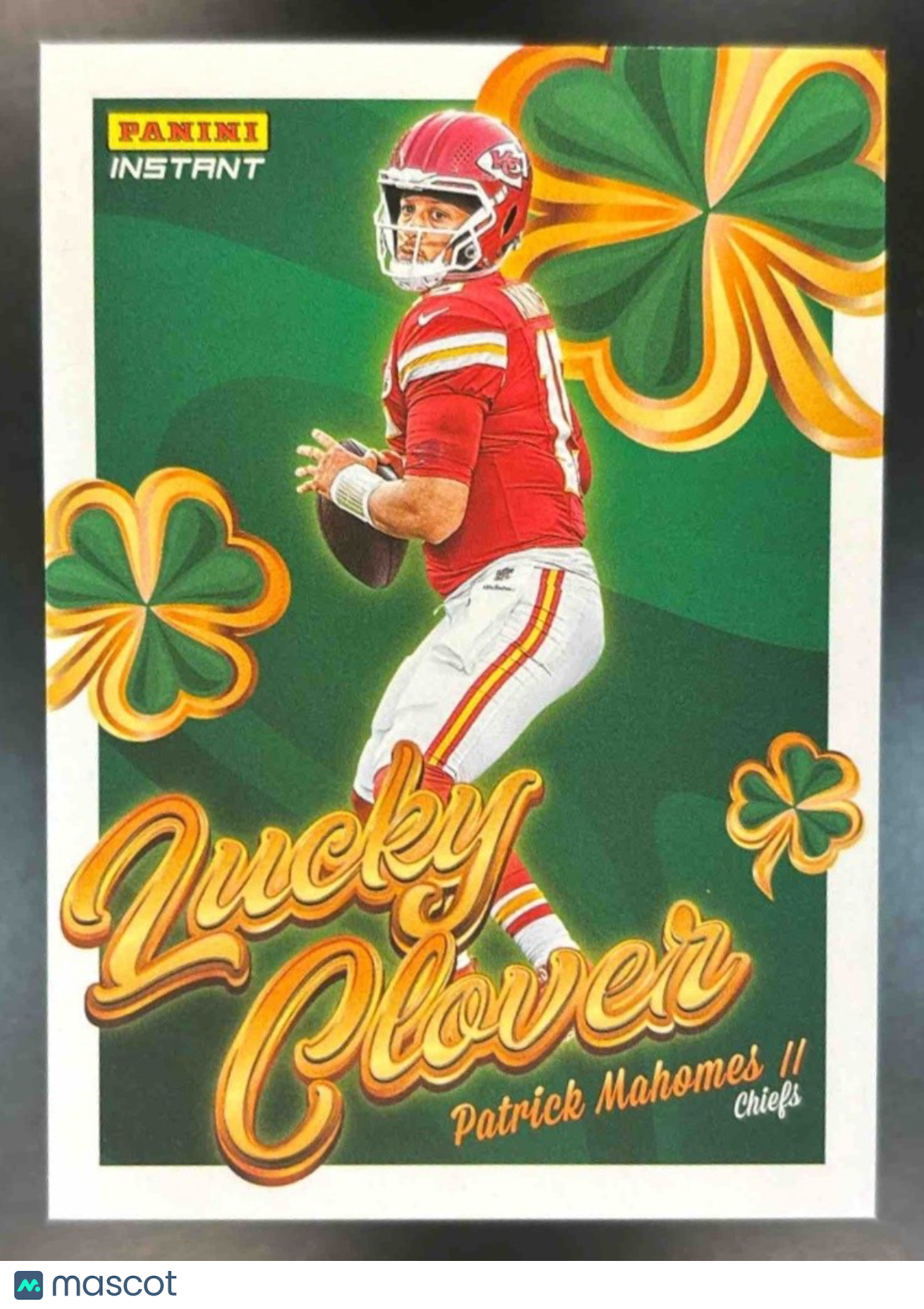 2025 Panini Instant Donruss Lucky Clover Patrick Mahomes II Kansas City Chiefs