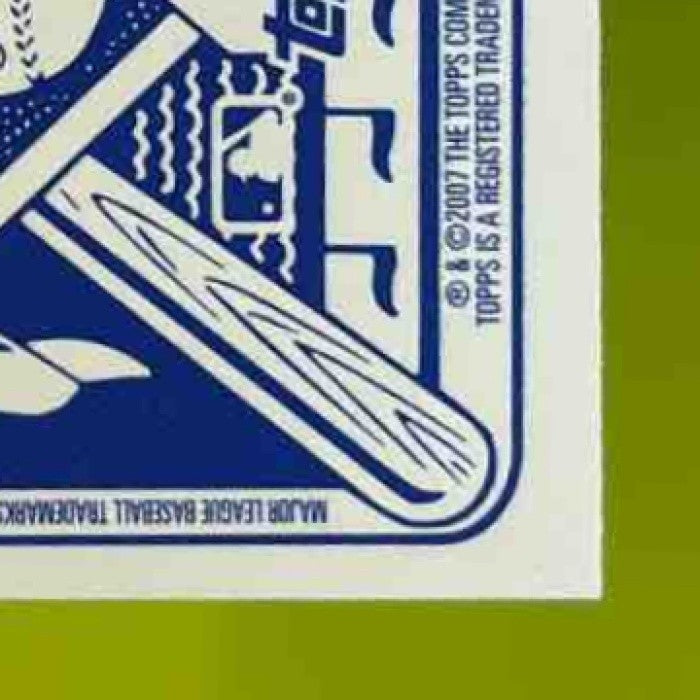 2007 Topps Target Factory Blue Backs #2 Ted Williams 1951 Design Boston Red Sox