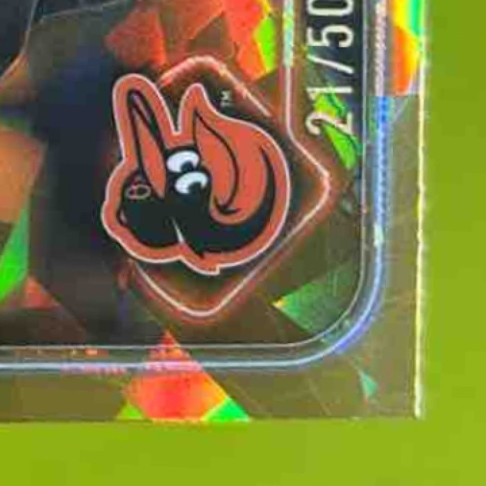 2024 Topps Chrome Sapphire Cedric Mullins Gold /50 #370 Baltimore Orioles