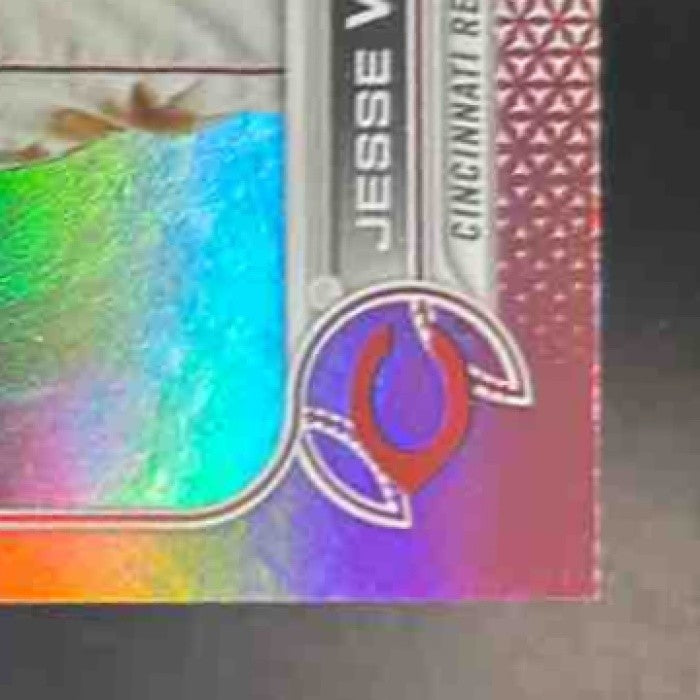 2022 Topps 1st Edition Jesse Winker Hot Pink Foil /10 #81 Cincinnati Reds