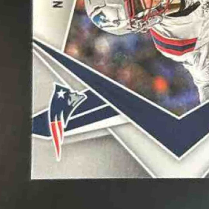 2025 Panini Phoenix Drake Maye Light Blue Lava /325 #111 New England Patriots