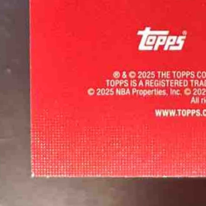 2025-26 Topps VJ Edgecombe Limited Stock Legends #LST-3 RC Philadelphia 76ers