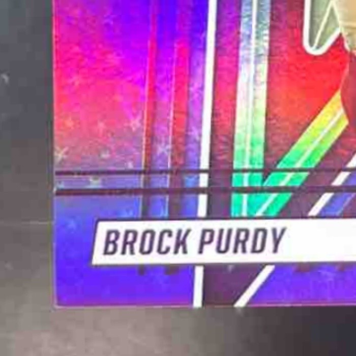 2025 Panini Rookies & Stars Brock Purdy Purple /999 #20 San Francisco 49ers