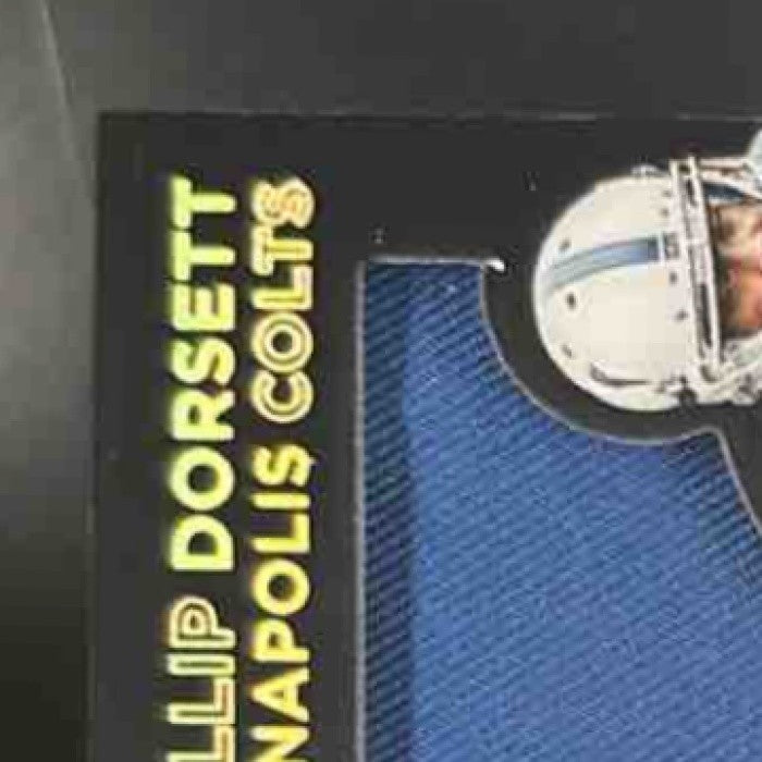 2015 Panini Black Gold Phillip Dorsett Sizeable Signatures /49 RC Auto Colts